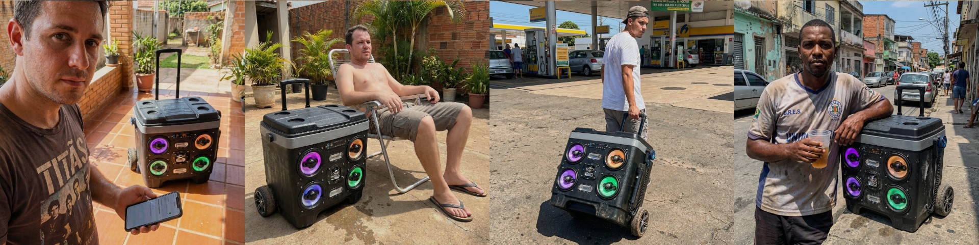 Clientes com a VIBEBOX FEST